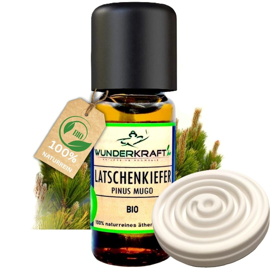 BIO Latschenkiefernöl, 100% naturreine ätherische Öle - Wunderkraft.bio von Wunderlampe.bio