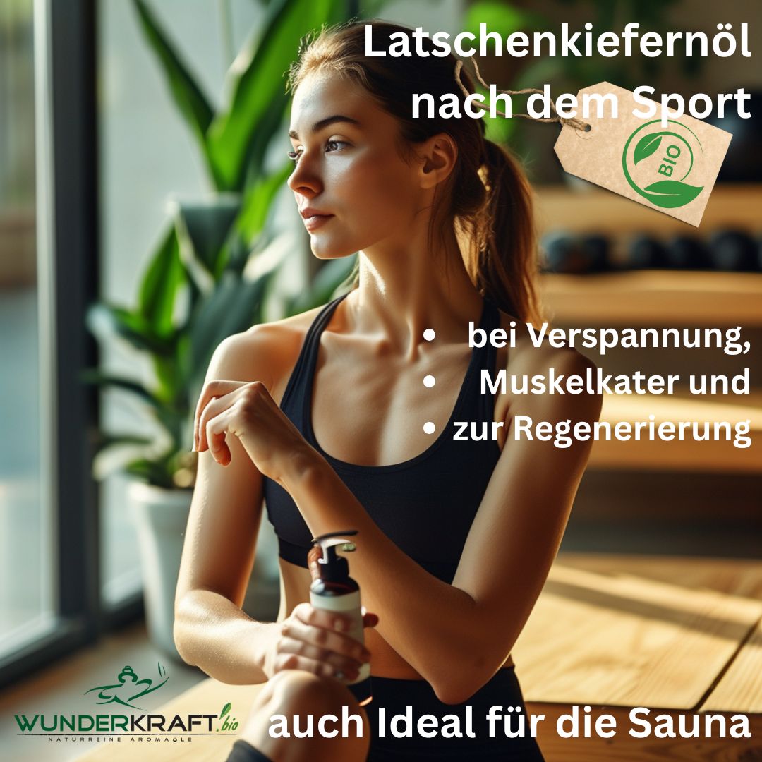 BIO Latschenkiefernöl, 100% naturreine ätherische Öle - Wunderkraft.bio von Wunderlampe.bio