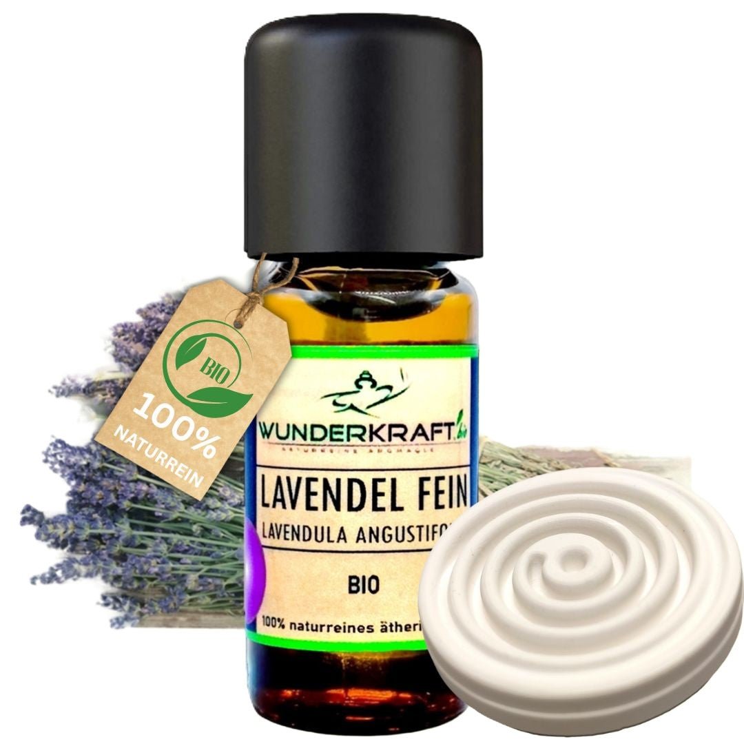 BIO Lavendelöl fein, 100% naturreine ätherische Öle - Wunderkraft.bio von Wunderlampe.bio