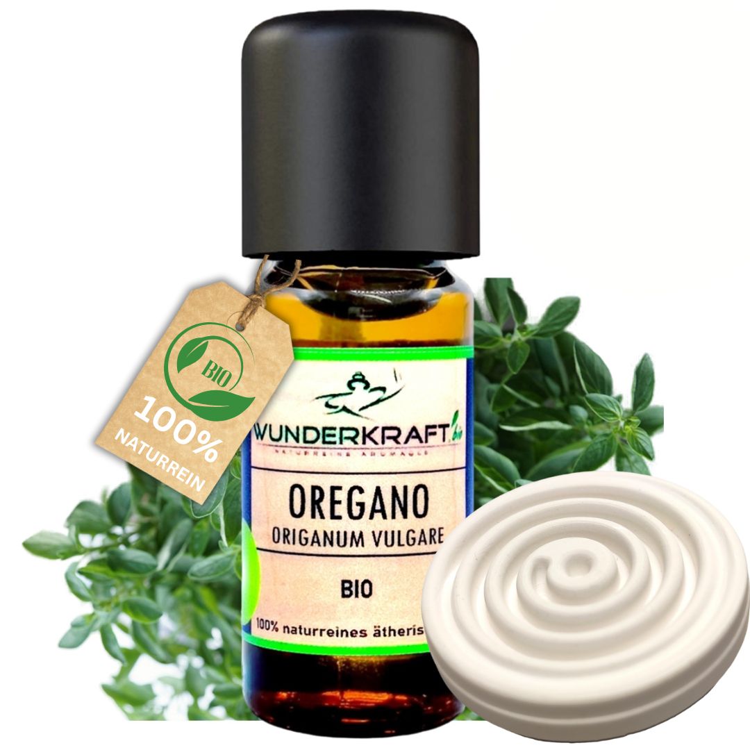 BIO Oreganoöl, 100% naturreine ätherische Öle - Wunderkraft.bio von Wunderlampe.bio