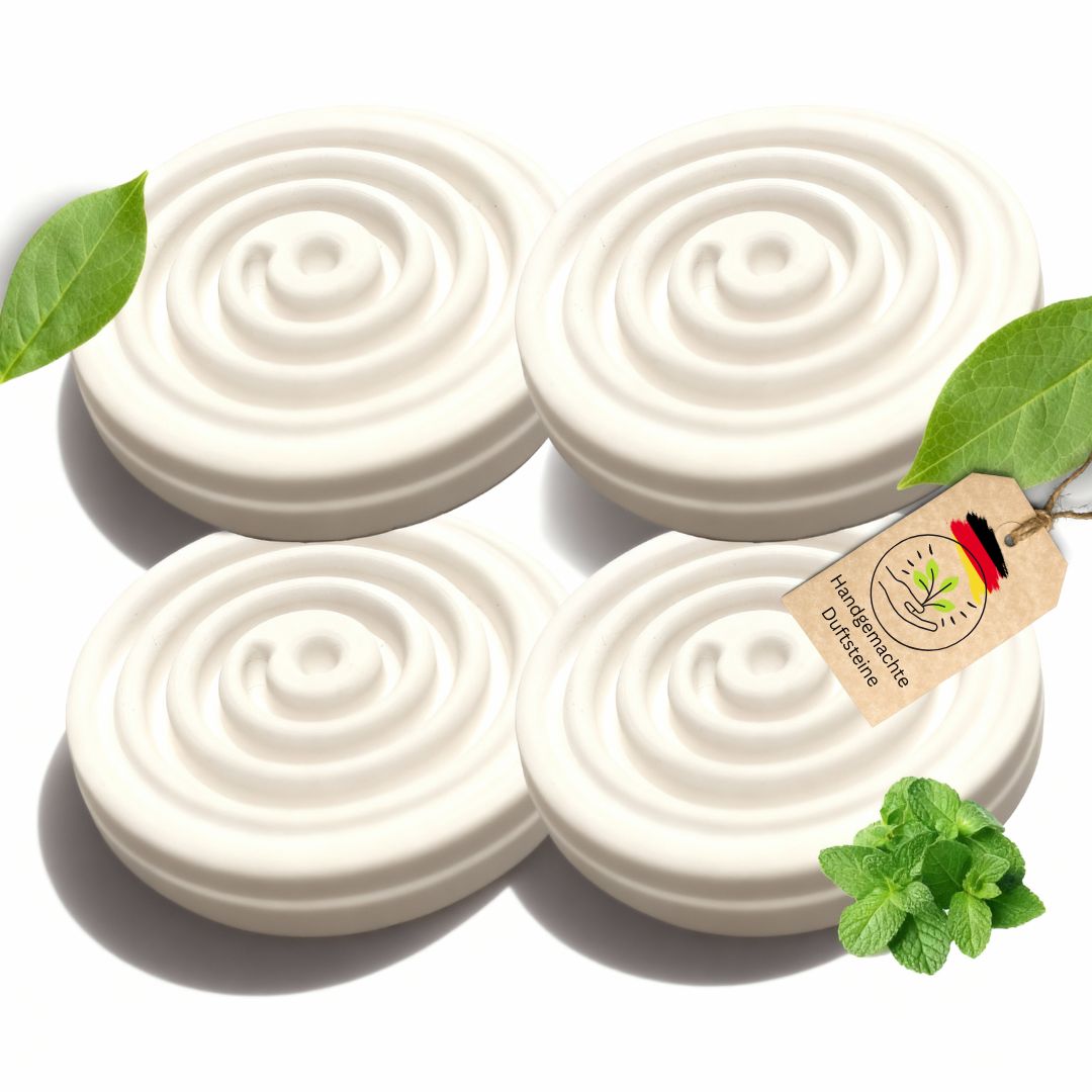Handgemachter Duftstein zur Verwendung von Aromaölen/Duftölen und ätherischen Ölen - Wunderkraft.bio von Wunderlampe.bio