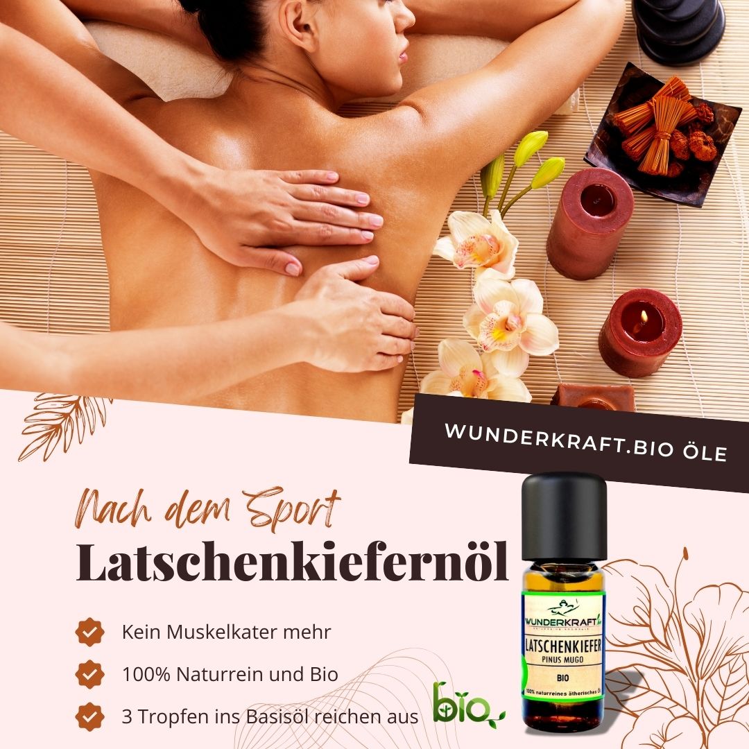 Riesen Duftstein & Holzteller inkl. BIO Latschenkiefernöl, 100% ätherisches Öl, 10ml - Wunderkraft.bio von Wunderlampe.bio