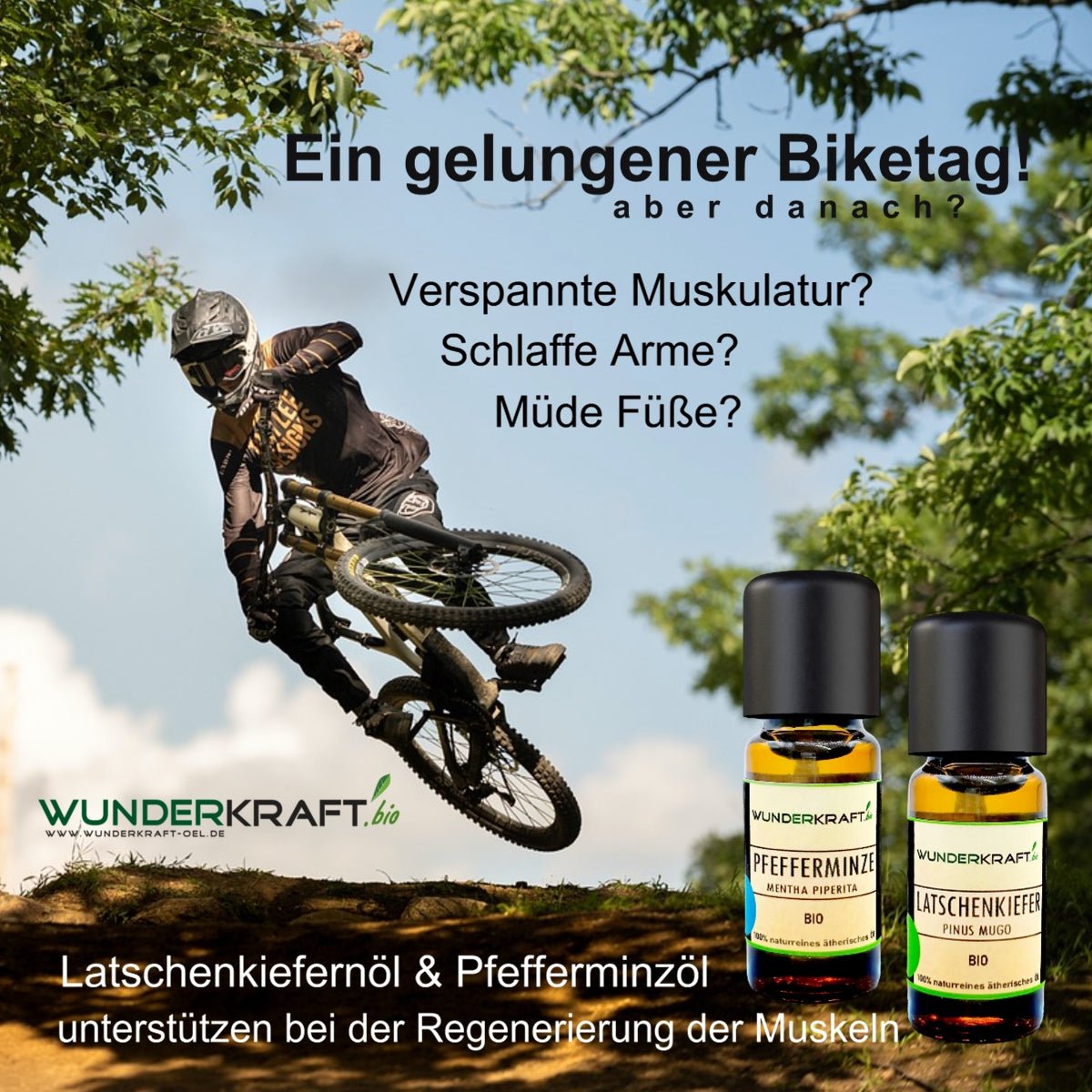 Ein gelungener Biketag in den Bergen! - Wunderkraft naturals