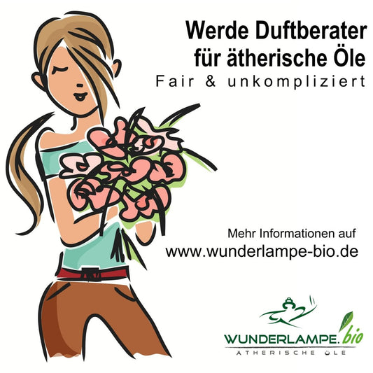 Werde Duftberater für ätherische Öle - Wunderkraft.bio