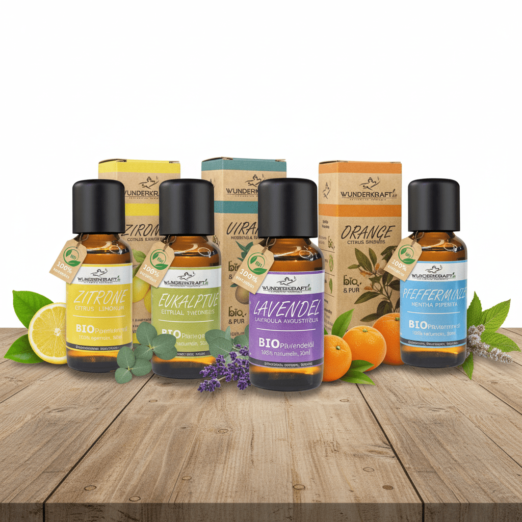 Ätherische Öle BIO - Wunderkraft.bio von Wunderlampe.bio