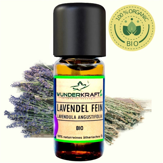 BIO Lavendelöl fein, 100% naturreines ätherisches Aromaöl