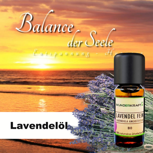 Mentaltraining zur Entspannung "Balance der Seele" im Zusammenspiel mit ätherischen Lavendelöl