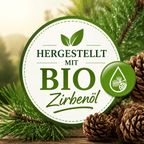 Alpenduft Bio Zirbenspray, 100ml Raumspray und Kissenspray für natürlichen frische Duft - Wunderkraft naturals