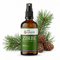 Alpenduft Bio Zirbenspray, 100ml Raumspray und Kissenspray für natürlichen frische Duft - Wunderkraft naturals
