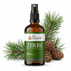 Alpenduft Bio Zirbenspray, 100ml Raumspray und Kissenspray für natürlichen frische Duft - Wunderkraft naturals
