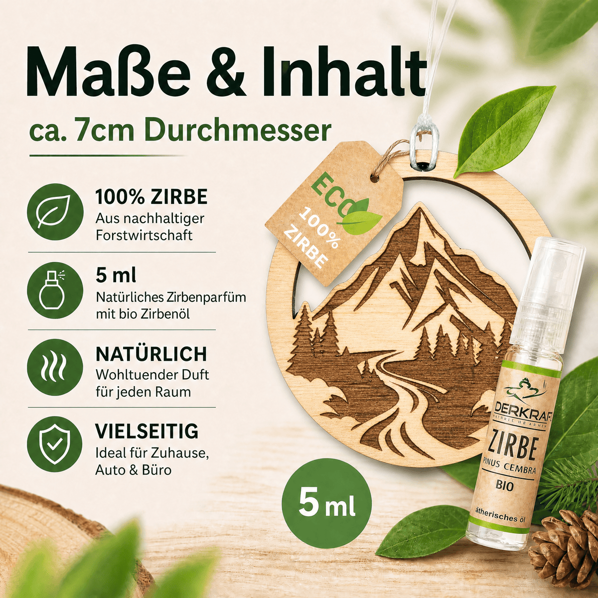 Alpenduft Zirben Duftbaum BERGE