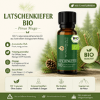 Bergfrische "LATSCHENKIEFERNÖL BIO" 🌬️ Atemwege & Erkältung - 💪Muskeln & Gelenke - Wunderkraft naturals