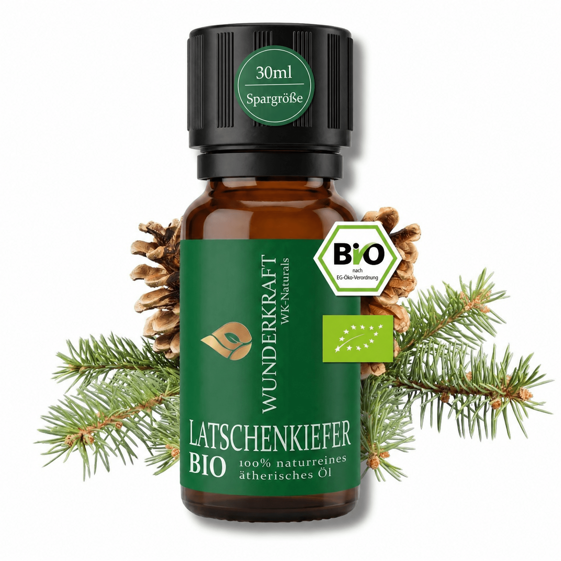 Bergfrische "LATSCHENKIEFERNÖL BIO" 🌬️ Atemwege & Erkältung - 💪Muskeln & Gelenke - Wunderkraft naturals