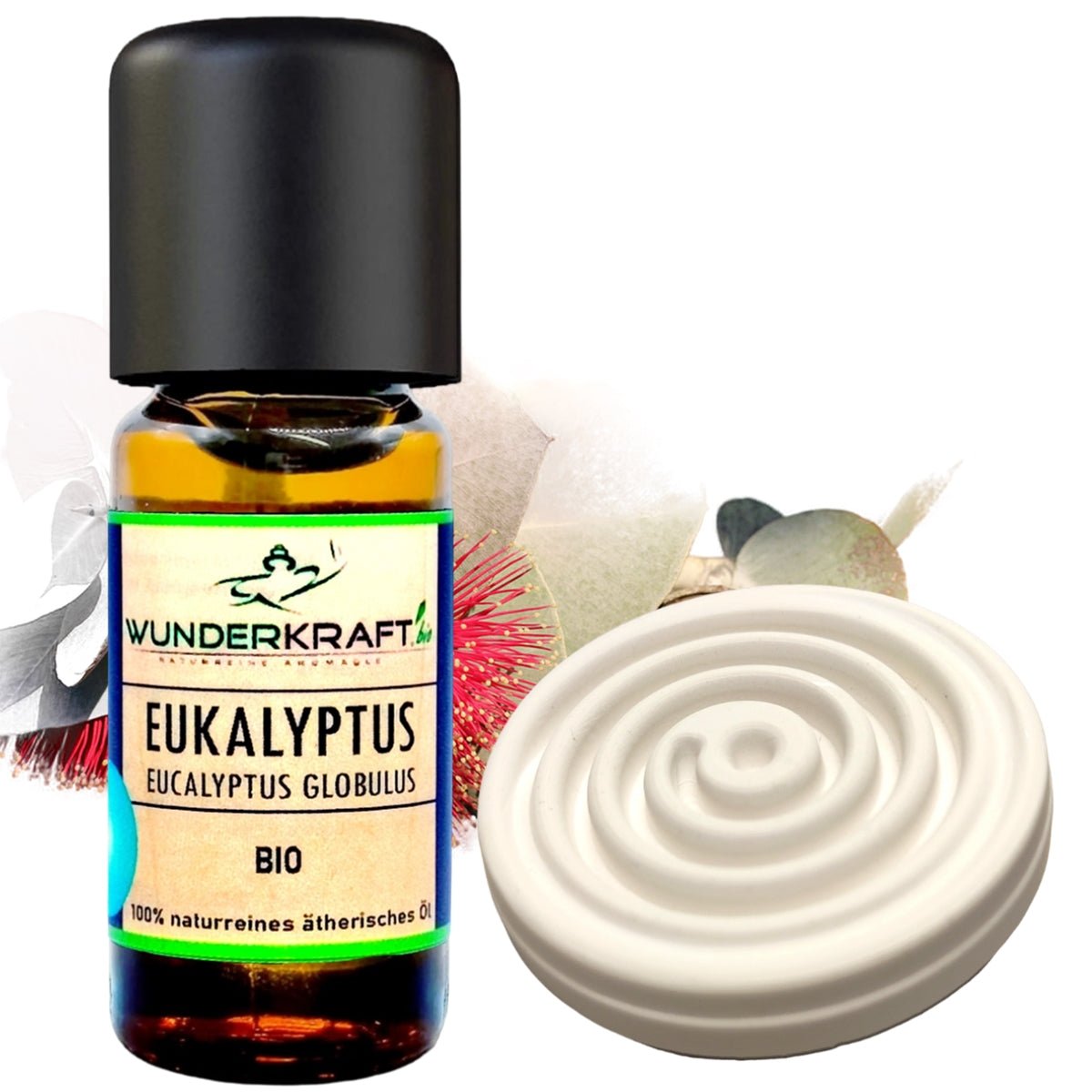 BIO Eukalyptusöl globulus, 100% naturreine ätherische Öle - Wunderkraft.bio