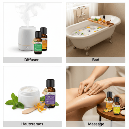 BIO Eukalyptusöl globulus, 100% naturreine ätherische Öle - Wunderkraft.bio von Wunderlampe.bio