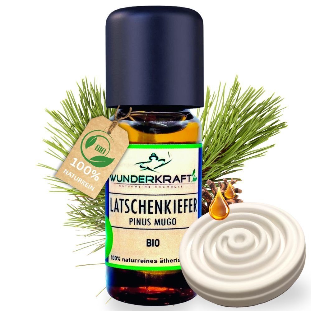 BIO Latschenkiefernöl, 100% naturreine ätherische Öle - Wunderkraft.bio von Wunderlampe.bio