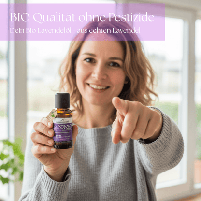 BIO Lavendelöl fein, 100% naturreine ätherische Öle - Wunderkraft.bio von Wunderlampe.bio