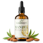 BIO Mandelöl, naturrein, 100ml, als Basisöl oder zur Massage - Wunderkraft naturals