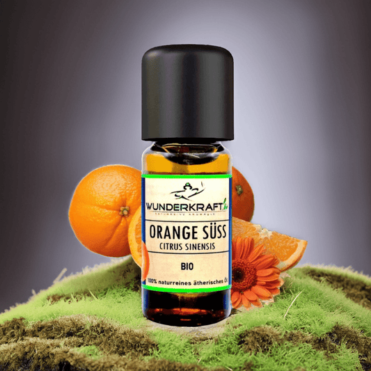 BIO Orangenöl süß, 100% naturreines ätherisches Öl - Wunderkraft.bio