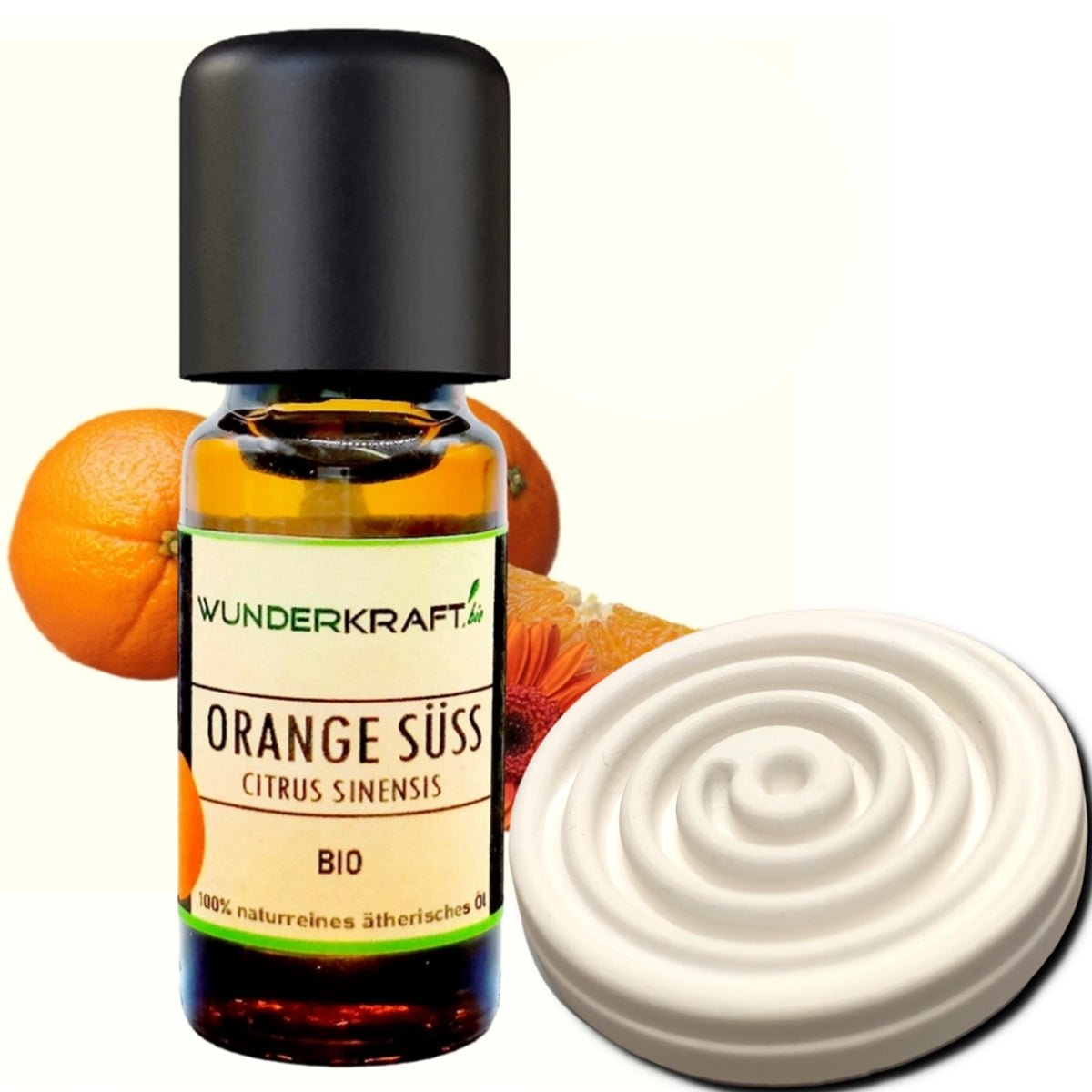 BIO Orangenöl süß, 100% naturreines ätherisches Öl - Wunderkraft.bio