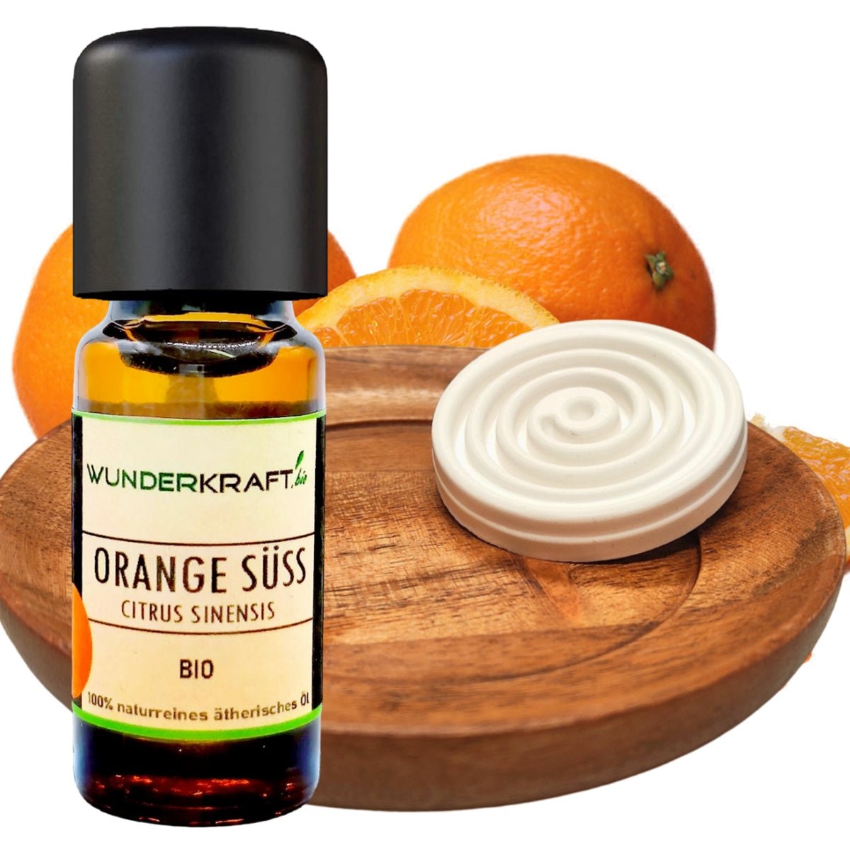 BIO Orangenöl süß, 100% naturreines ätherisches Öl - Wunderkraft.bio