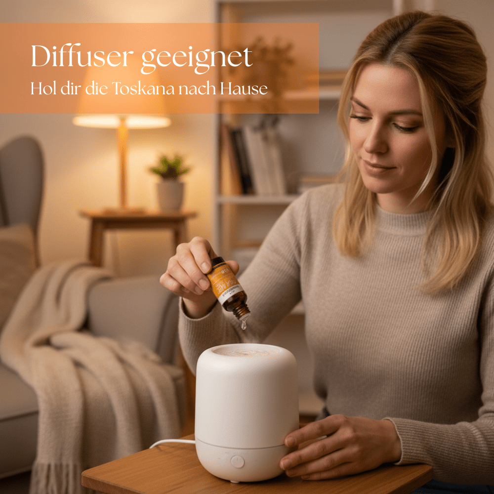 BIO Orangenöl süß, 100% naturreines ätherisches Öl - Wunderkraft.bio von Wunderlampe.bio