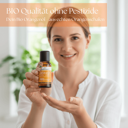 BIO Orangenöl süß, 100% naturreines ätherisches Öl - Wunderkraft.bio von Wunderlampe.bio