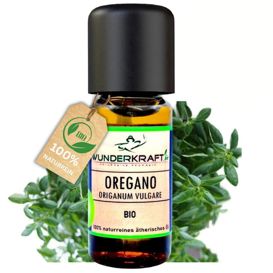 BIO Oreganoöl, 100% naturreine ätherische Öle - Wunderkraft.bio von Wunderlampe.bio