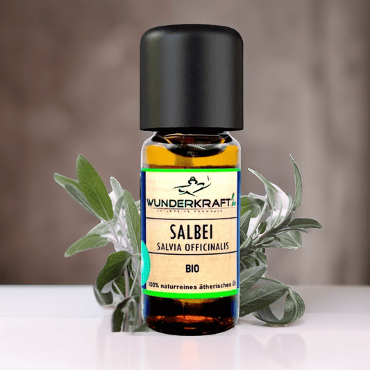 BIO Salbeiöl, 100% naturreine ätherische Öle - Wunderkraft.bio