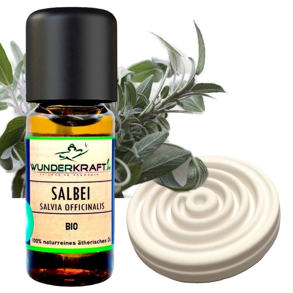 BIO Salbeiöl, 100% naturreine ätherische Öle - Wunderkraft.bio