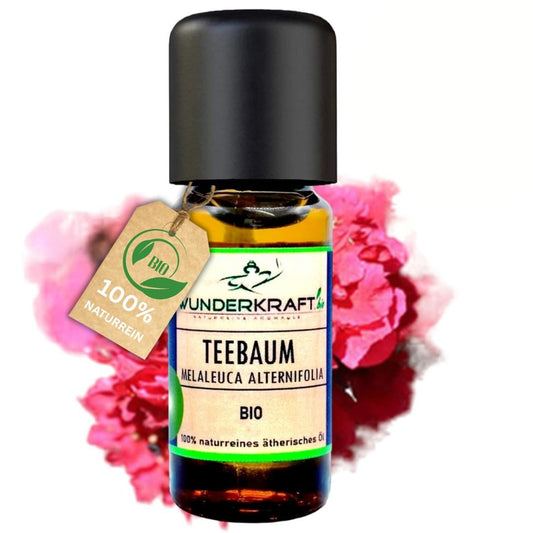 BIO Teebaumöl, 100% naturreine ätherische Öle - Wunderkraft.bio von Wunderlampe.bio