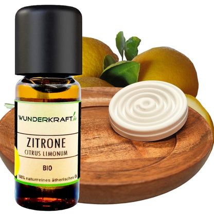 BIO Zitronenöl, 100% naturreine ätherische Öle - Wunderkraft.bio