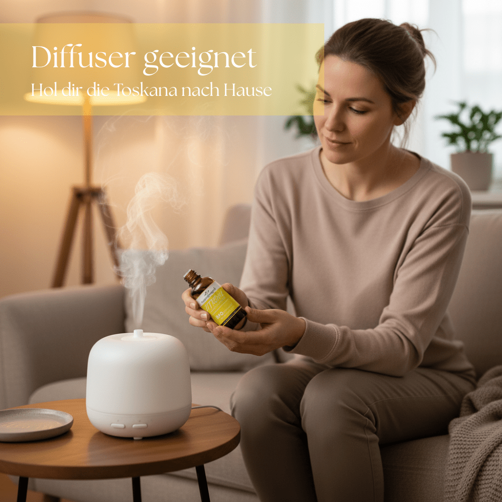 BIO Zitronenöl, 100% naturreine ätherische Öle - Wunderkraft.bio von Wunderlampe.bio