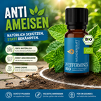 Fokus Frische "PFEFFERMINZÖL BIO"⚡Energie & Fokus - 🌬️ Atemwege & Erkältung - Wunderkraft naturals