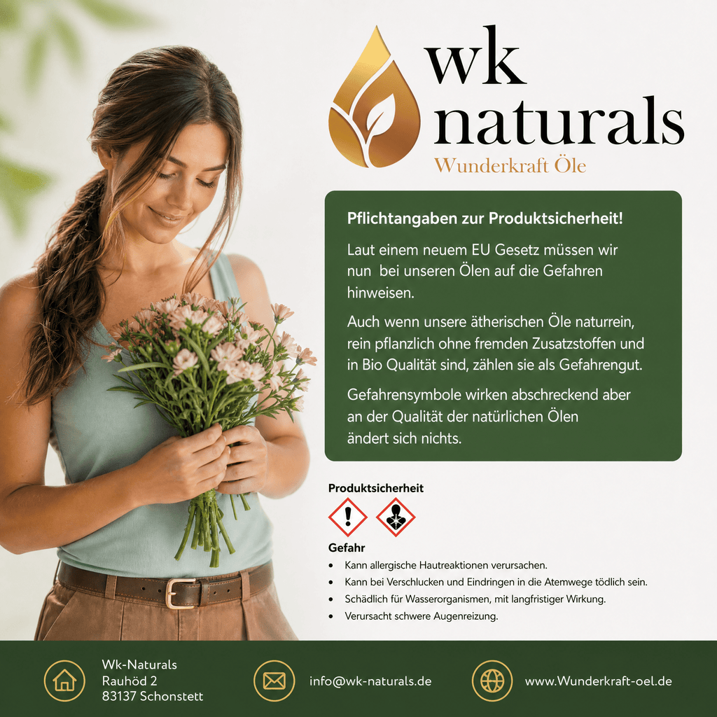 Geschenkset mit Bio Lavendelöl & handgefertigtem Nussbaum Duftbaum "Herz" – individuelles Geschenk, nachhaltige Geschenkidee mit ätherischem Öl - Wunderkraft naturals