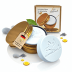 Handgemachter Duftstein für ätherische Öle in der edlen Dose, 4 Verschiedene Farben zur Auswahl - Wunderkraft.bio von Wunderlampe.bio