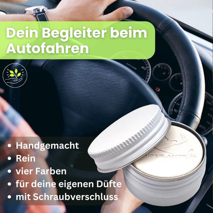 Handgemachter Duftstein für ätherische Öle in der edlen Dose, 4 Verschiedene Farben zur Auswahl - Wunderkraft.bio von Wunderlampe.bio