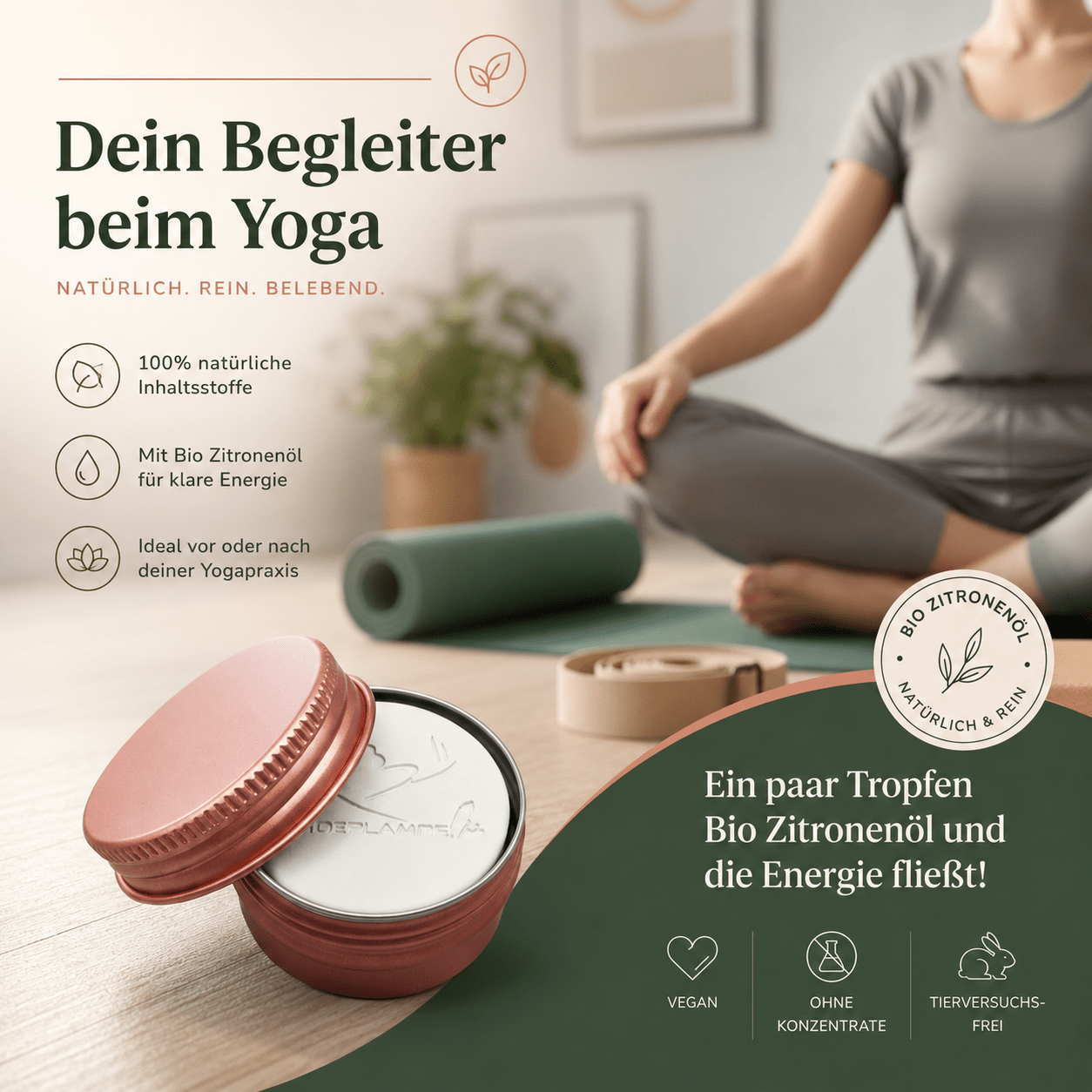 Handgemachter Duftstein in der praktischen Duftsteindose – dein Duftmoment für unterwegs (in 4 Farben) - Wunderkraft naturals