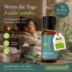 Innere Balance "SALBEIÖL BIO" 🌬️ Atemwege & Erkältung - Wunderkraft naturals