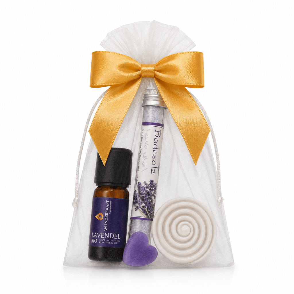 Lavendel Wellness Geschenkset – Pure Entspannung für besondere Momente - Wunderkraft naturals