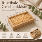 Natürliche Geschenkbox aus Holz – stilvoll verschenken mit Liebe zum Detail - Wunderkraft naturals