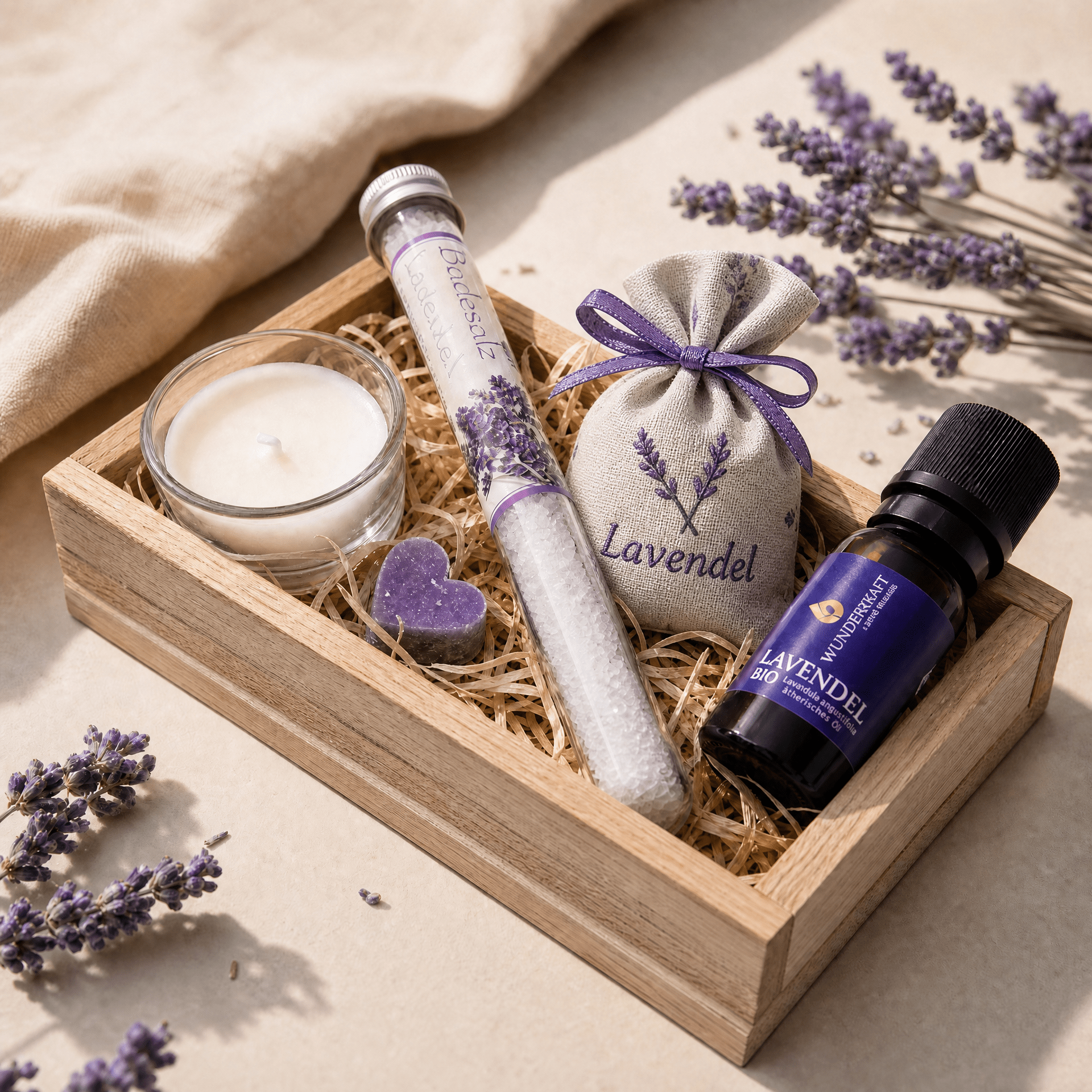 Natürliche Geschenkbox aus Holz – stilvoll verschenken mit Liebe zum Detail - Wunderkraft naturals
