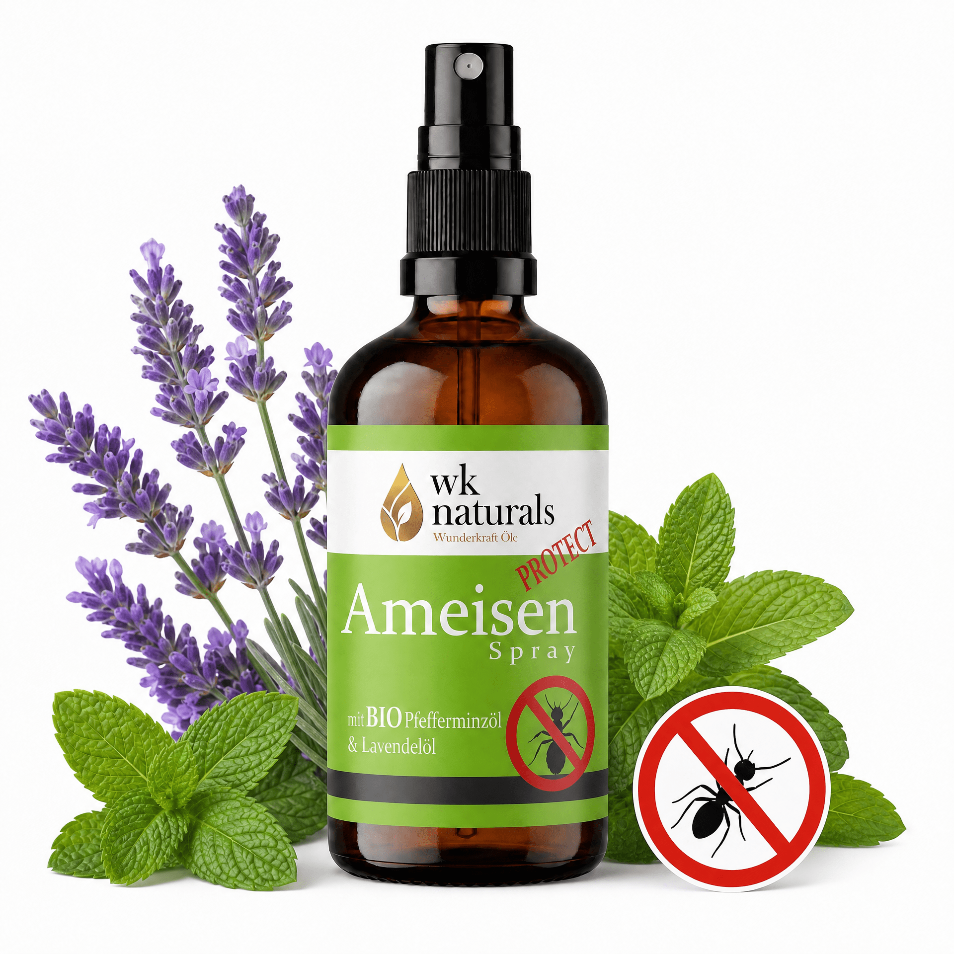 Natürliches Anti - Ameisen Spray – Für entspannte Stunden auf deiner Terrasse - Wunderkraft naturals