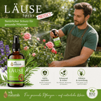 Natürliches Anti Läusespray für den Garten – Sanfte Pflanzenpflege aus der Natur - Wunderkraft naturals
