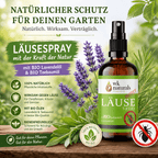 Natürliches Anti Läusespray für den Garten – Sanfte Pflanzenpflege aus der Natur - Wunderkraft naturals