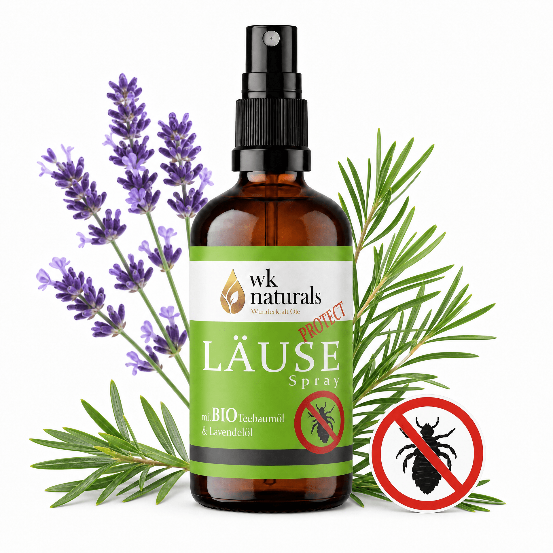 Natürliches Anti Läusespray für den Garten – Sanfte Pflanzenpflege aus der Natur - Wunderkraft naturals