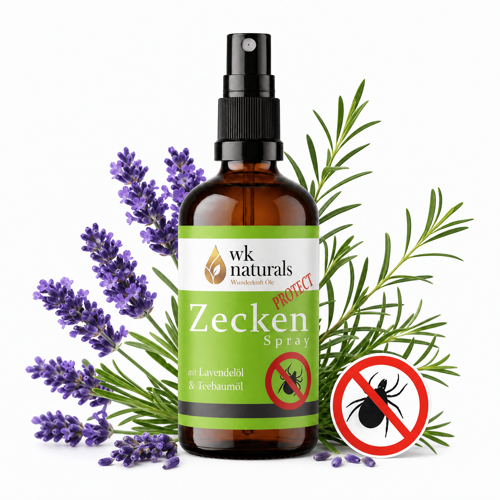 Natürliches Anti Zeckenspray – Frei durch die Natur - Wunderkraft naturals