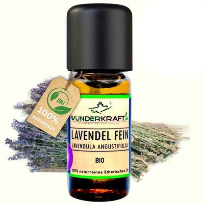 Naturreine ätherische Bio Öle 10 ml - Wunderkraft.bio von Wunderlampe.bio