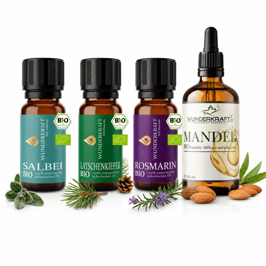 Naturreines Massageset – Dein persönliches Wellness - Ritual - Wunderkraft naturals