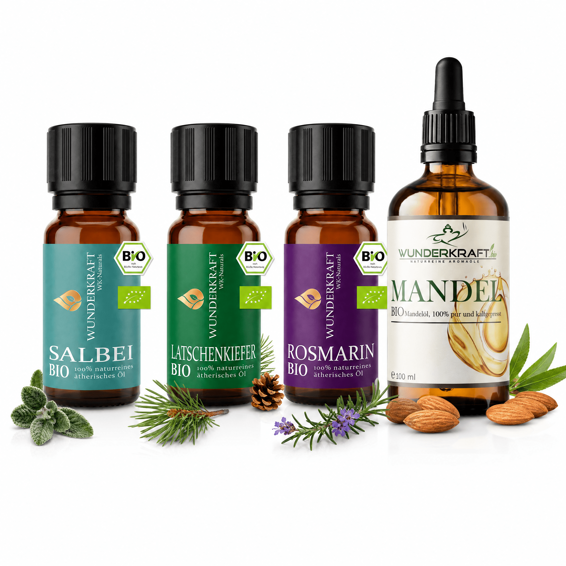 Naturreines Massageset – Dein persönliches Wellness - Ritual - Wunderkraft naturals